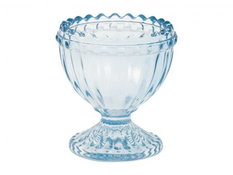 GreenGate Alice Eierbecher Glas - pale blue 