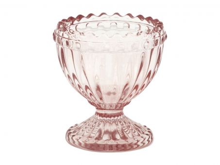 GreenGate Alice Eierbecher Glas - pale pink 