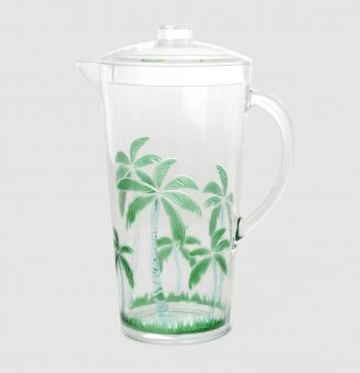 rice Acryl Krug "Palm Tree" - Clear 