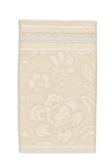 PIP Studio Jasmin Jacquard Sand - Gästehandtuch 30 x 50 cm 