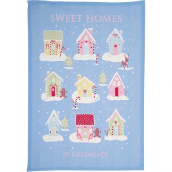 Greengate Christmas Laura Geschirrtuch Sweet Homes 