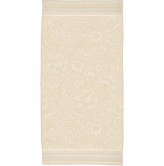 PIP Studio Jasmin Jacquard Badetuch Sand 70 x 140 cm 