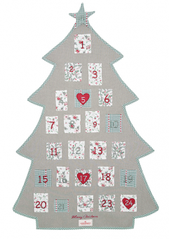 Greengate Christmas Leonora Adventskalender Wandbehang 