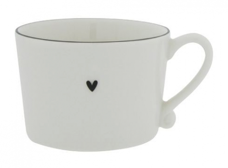 Bastion Collection Tasse Heart Black 