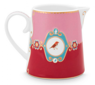 Pip Studio Love Birds Krug Klein 270 ml Rot/Pink 