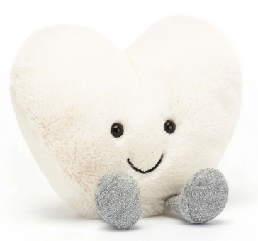 Jellycat Amuseable Cream Heart Small 