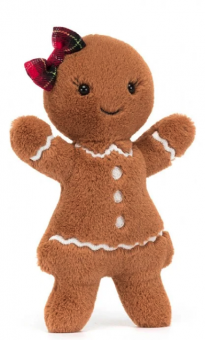 Jellycat Christmas Jolly Gingerbread Ruby Medium 