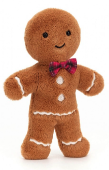 Jellycat Christmas Jolly Gingerbread Fred Medium 