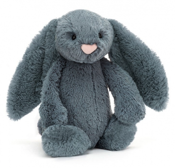 Jellycat Bashful Dusky Blue Bunny Medium 