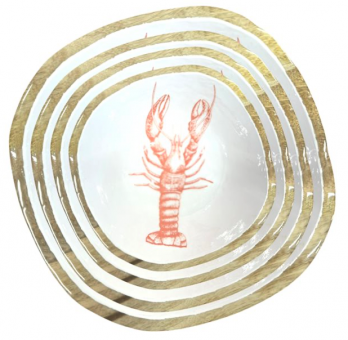 by Room Mangoholzschale Lobster M 