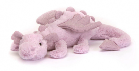 Jellycat Lavender Dragon Little 