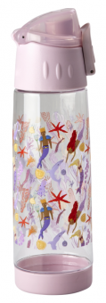 Rice Mermaid Print Trinkflasche Lavender 