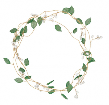 GreenGate Christmas Girlande Leaves 