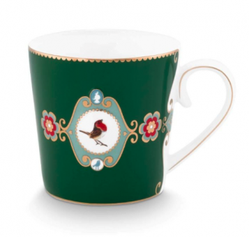 Pip Studio Love Birds Tasse Groß Grün 