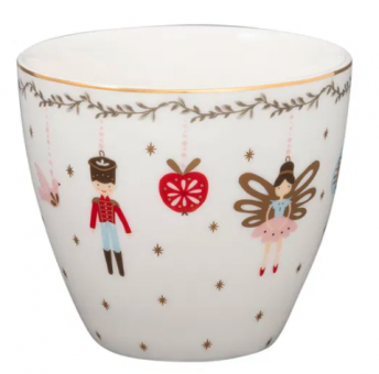 GreenGate Christmas Lucie Henkeltasse / Mug White 