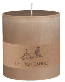 ibLaursen Church Candle Leinen Klein 