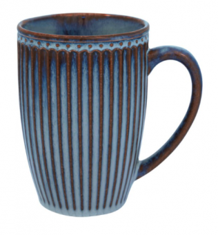 GreenGate Alice Henkeltasse Oyster Blue Tall 