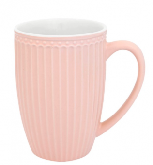 GreenGate Alice Henkeltasse Pale Pink Tall 