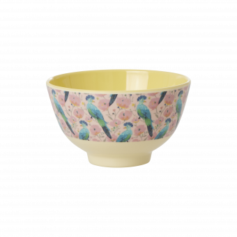 Rice Exotic Bird Print Bowl Small 