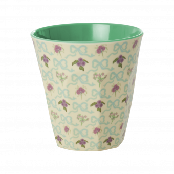 Rice Bow and Bouquet Print Becher / Cup Medium 