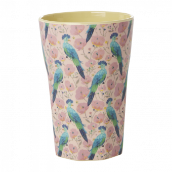 Rice Exotic Bird Print Becher / Cup Tall 