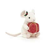 Jellycat Christmas Merry Mouse "Present" 