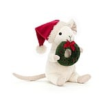 Jellycat Christmas Merry Mouse "Wreath" 