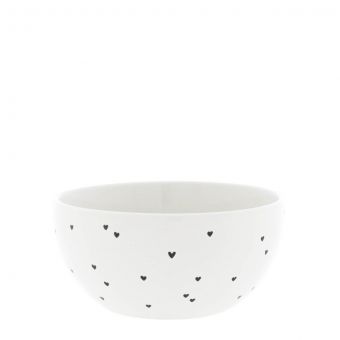 Bastion Collection Bowl white / hearts overall 