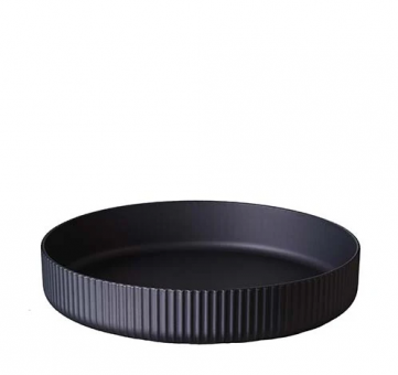 chic mic bioloco plant Deluxe Serving Platter - dark grey 